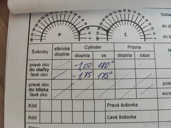 Dioptrické okuliare detské do dialky - 6