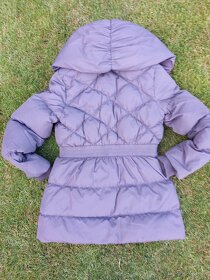 Zimná dievčenská bunda č. 36-38 (šál a čiapka zadarmo) - 6