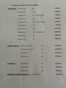 Tatransky zrubovy profil rezivo OSB KVH terasovka dlazkovica - 6