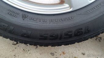 Sada elektrónov VW s pneu Semperit 195/65 R15 - 6