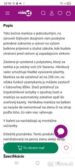 ROLOVACIA MARKIZA NA BALKON - 6