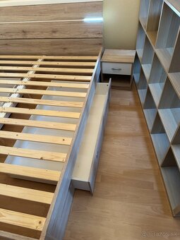 Posteľ s úložným priestorom 180x200cm - 6