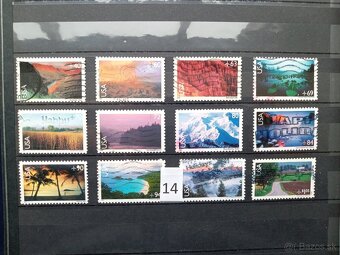 Poštové známky č.437 - AMERIKA - KARIBIK - 20 sérií - 6