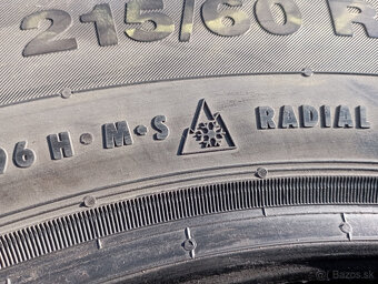 215/60/17 Continental zimné pneu 4ks - 6