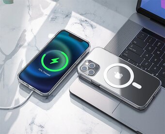 Magsafe puzdro silikonove iphone 12 13 a 14 15 modely - 6