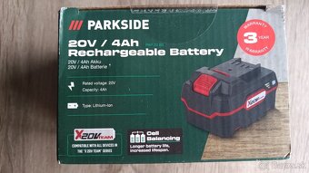PARKSIDE PERFORMANCE®Smart nabíjačka aku 20 V/12 A - 6