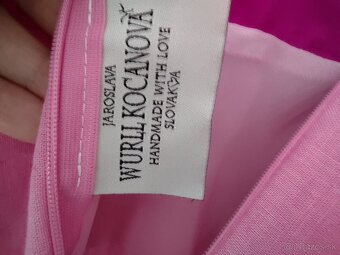 ZĽAVA - luxusné vyšívané madeirové šaty - 6