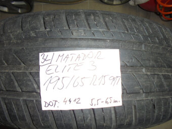 Matador Elite 3 195/65 R15 91V č.3L+z - 6