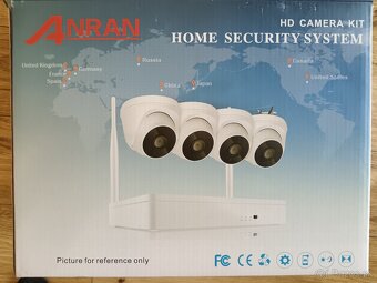 Sada 6x WIFI kamier + nahrávacie zariadenie - 6