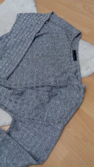 Zara dámsky predlžený sveter L-XL - 6
