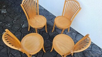 Celodřevěné židle TON 4ks - 6