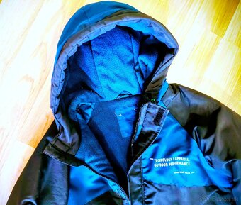 CHLAPČENSKÁ RIFLOVÁ BUNDA takmer NOVÁ č.170-176 - 6