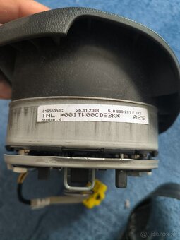 Sada airbag Škoda fabia 2 , 5J předfacelift - 6