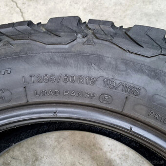 Letné pneumatiky 265/60 R18 BFGOODRICH - 6