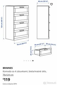 Komoda IKEA Brimnes - 6