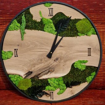 Machové Hodiny 50 cm - 6