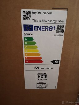 Televízor Sony Bravia-4K - 6