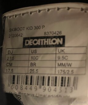 Detske lyziarky Wedze 27.5 - 6