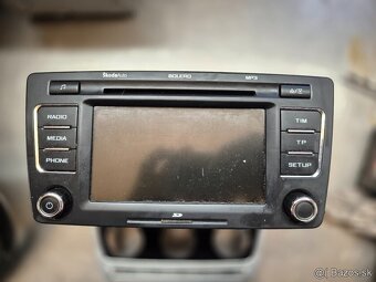 Predám BOLERO originál autorádio pre Škoda Octavia 2 - 6