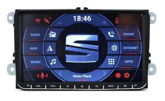 9" VW, Škoda, Seat - Android 13/14 - GPS rádio - 6