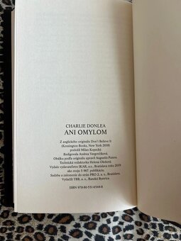 Ani omylom - Charlie Donlea TOP stav - 6