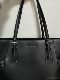 Michael Kors čierna tote kabelka originál - 6
