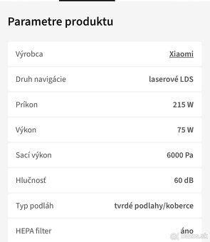 Xiaomi robot vacuum X20+ - 6