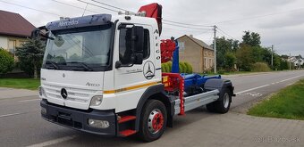 MERCEDES BENZ ATEGO 1224 hákový nosič + hydr. ruka - 6