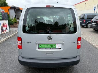 ► VW CADDY MAXI 2,0 CNG MPI - 7 MÍST, TOP KM ◄ - 6