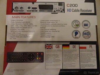 Cable receiver Full HD Opticum C200 - 6