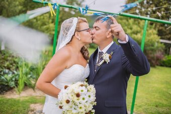 Svadobné šaty 40-42-44 - 6