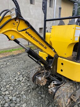 Predám minibager Günter Grossman GG800 - 6