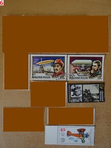 Nádherné poštové známky LIETADLÁ - 6