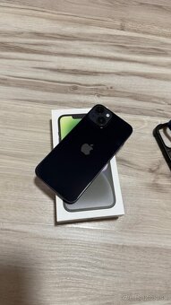 Vymenim iPhone 14 Midnight 128gb v zaruke 91% bateria - 6
