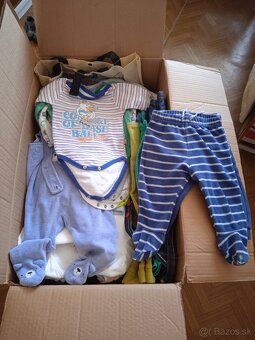 Krabica oblečenia 0-9 mesiacov do veľkosti 74 - 6