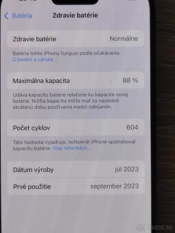 Iphone 15 Pro 256 GB blue titanium - 6