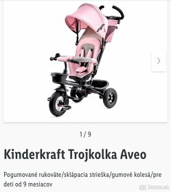 Kinderkraft Trojkolka Aveo - 6