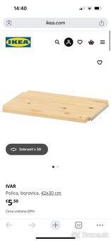 Policová zostáva Ikea Ivar - 6