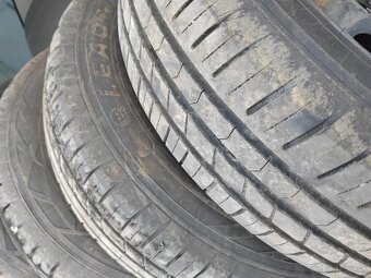 Letné pneu s plechovými diskami 5x100 r14 vyvážené - 6