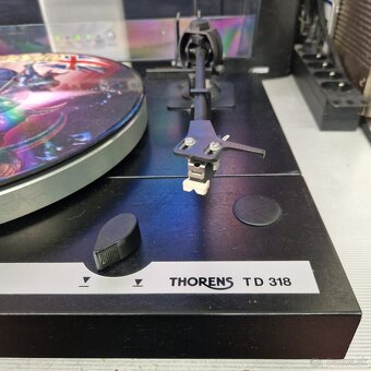THORENS TD-318...Auto Stop , prenoska  Shure... - 6