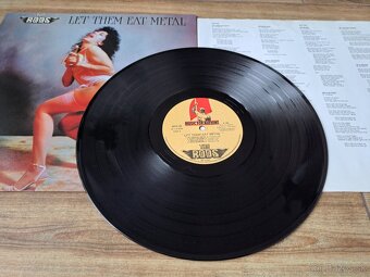 Lp THE RODS - Let Them Eat Metal - 6
