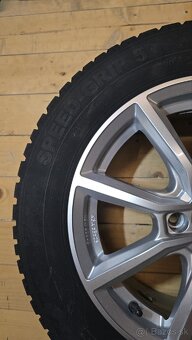 205/60R16 92H 4x100.zimné pneu aj snímače tlaku - 6