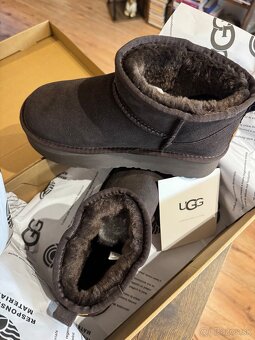 UGG ultra mini platform choco Skladom - 6