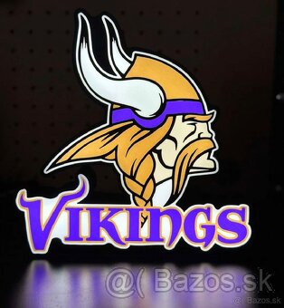 🔆🔆🔆Lightbox / LED box 🔆🔆🔆 NFL tímy - 6
