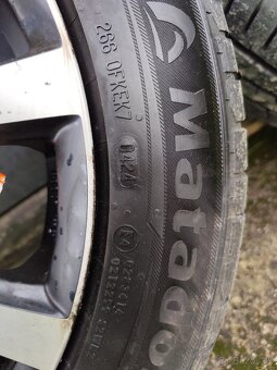 Predám alu disky Brock B24 7.5Jx17 ET35, 5x112 + Matador Hec - 6
