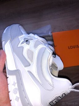 Louis Vuitton Skate White Grey - 6