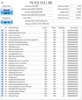 2,5" SSD Samsung / Kingspec / Intenso 500GB - 6