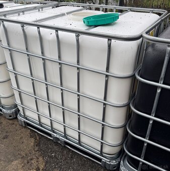 AKTUALNE:Ocel 1000l IBC kada, nadoba na vodu / ibc kontajner - 6