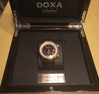 Doxa pánske hodinky Blue PlanetGMT - 6