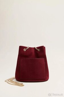 kozena kabelka Mango - 6